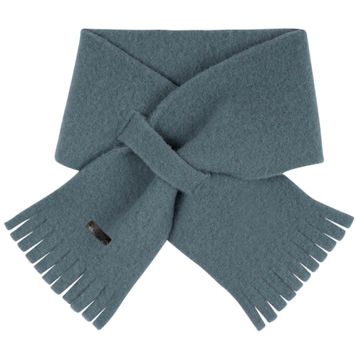 Steckschal Wolle 70 cm ca. 1-3 Jahre rauchblau