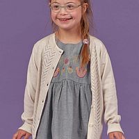 Jacke Sense Organics Strick langarm Motiv