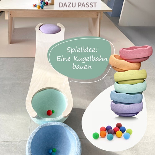 3er Set Balance Boards Zubehör für Stapelstein®