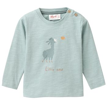 Softes Langarmshirt mint Lama