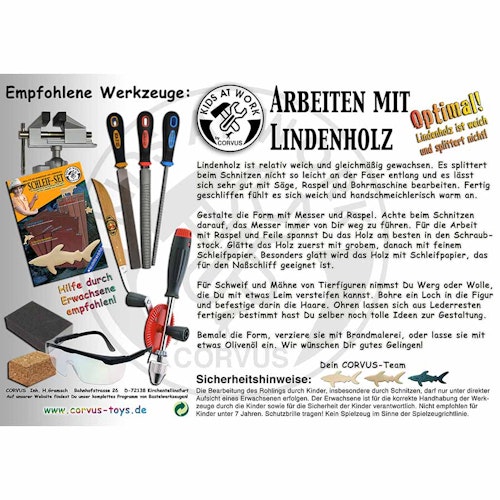 Kinder Schnitzmesser als Schäler ab 6 Jahre