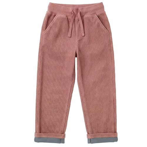 Cordhose gefüttert Denim Blau