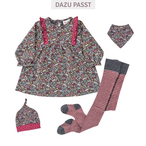 Kleid langarm Winterwald