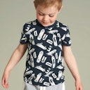 Vorschaubild Shirt kurzarm Skateboard-Druck