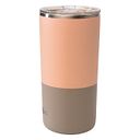 Vorschaubild Edelstahl Thermobecher mit Henkel Pastellpfirsich 590 ml