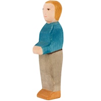 Vater Holzfigur 14,5 cm hoch