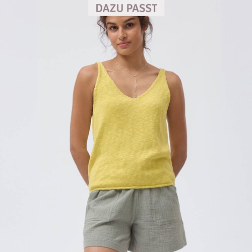 Leichtes Damen Strick-Top