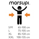 Vorschaubild Marsupi Babytrage mit integrierter Kopfstütze