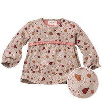 Lockeres Langarmshirt Blümchen