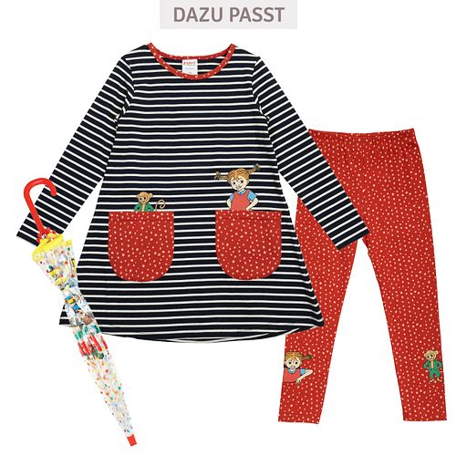 Leggings Pippi Langstrumpf lang Motiv