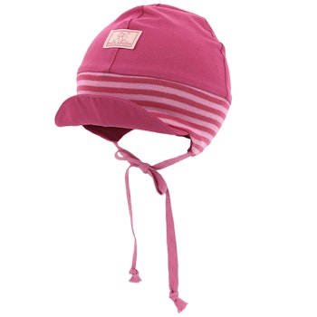 Babymütze mit softem Ohrenschutz Nils UV 60 azalea