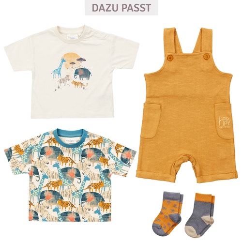 Leichte Sommer-Sweat Latzhose uni