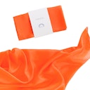 Vorschaubild Spieltuch Seide orange mittel 89 x 89 cm