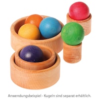 Holzschalen Set ab 1 Jahr natur