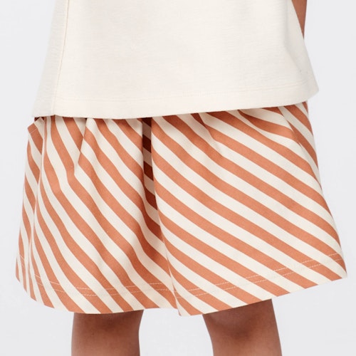 Eleganter Twill Rock Blumen