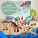 Vorschaubild Islandpferd Hrókur Holzfigur 12 cm