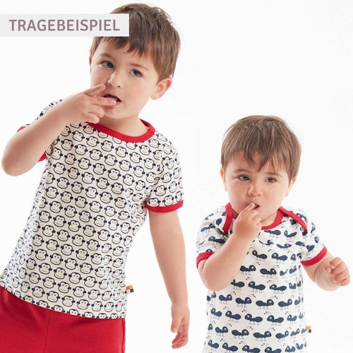 Kurzarm Shirt Fische