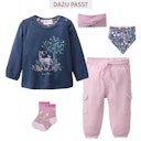 Vorschaubild Süßes Langarmshirt Frühlingsprint