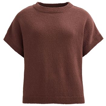 Damen Strickpullover kurzarm
