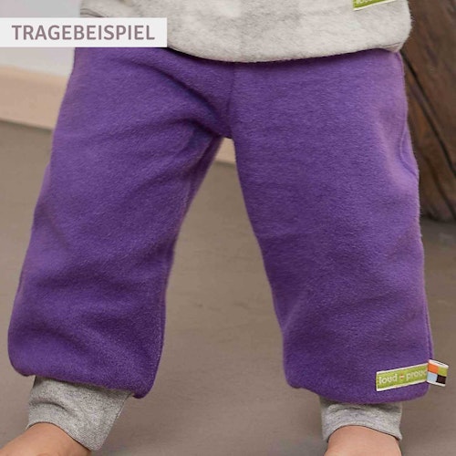 Kuschelige Baumwoll-Fleece Hose