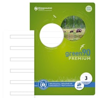 Schulheft liniert für die 3. Klasse – Lineatur 3, DIN A5