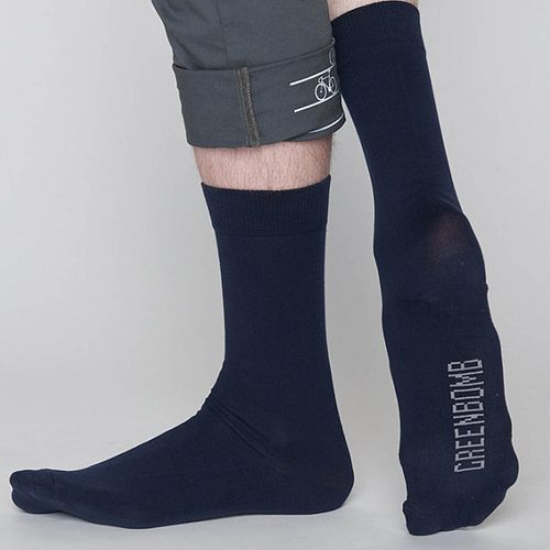 Socken 4er-Pack uni blau 37/40