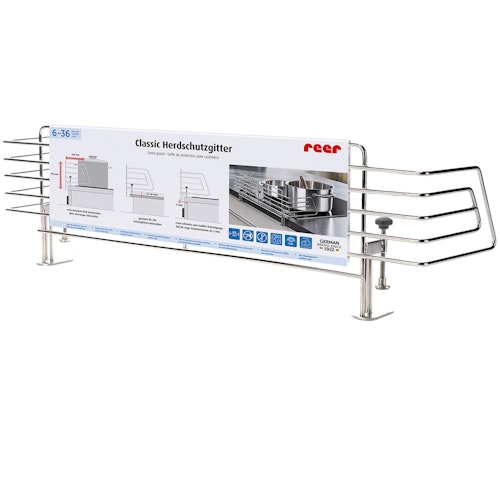 Classic Herdschutzgitter Edelstahl 60 cm