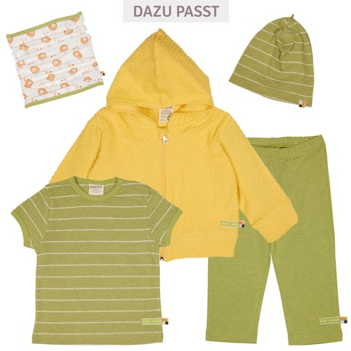 Leichtes Leinen Shirt kurzarm Streifen