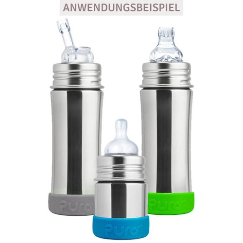 Schutzkappe Flaschenboden bis 325 ml Pura grau 1 Stück