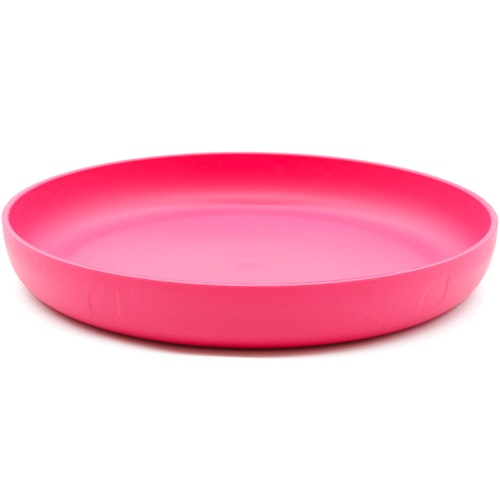 Teller melanienfrei & bruchsicher pink  - 2,4 x 18 cm