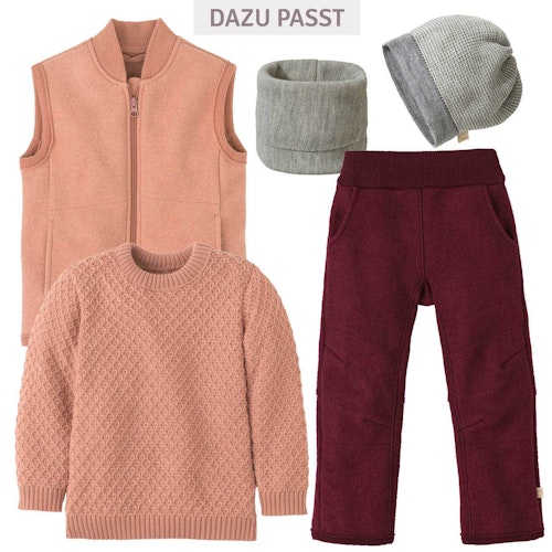 Pullover Zick-Zack Strickmuster