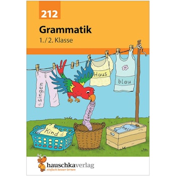 Deutsch Grammatik Übungsheft 1. bis 2. Klasse
