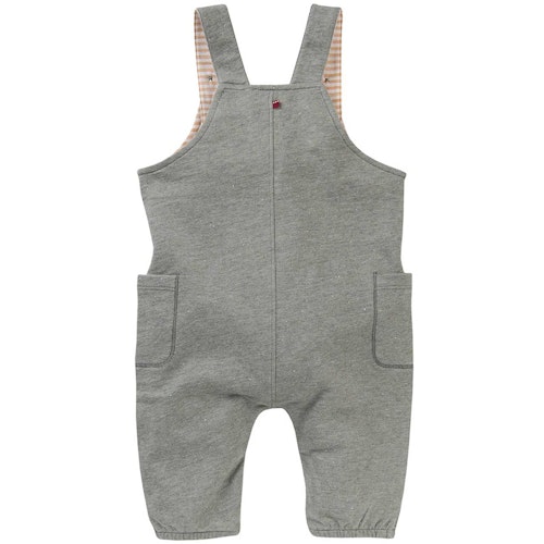 Strampler People Wear Organic Sweat ohne Arm Motiv