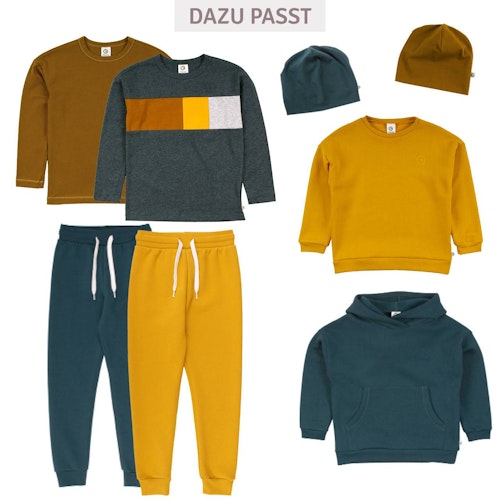 Hochwertiges Langarmshirt uni