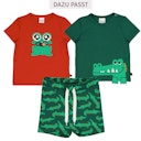 Vorschaubild Weite Jersey Shorts Krokodile