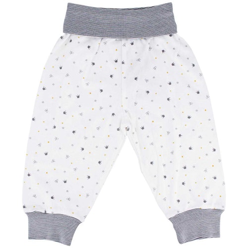 Babyhose Bündchen Kronen