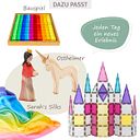 Vorschaubild Connetix Magnetbausteine Einhorn Glitzerset 56 Teile