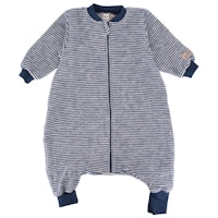 Babyschlafsack Wollplüsch mit Füßen und Ärmeln