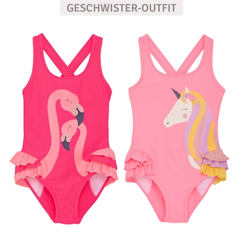 Badeanzug Stretch Einhorn