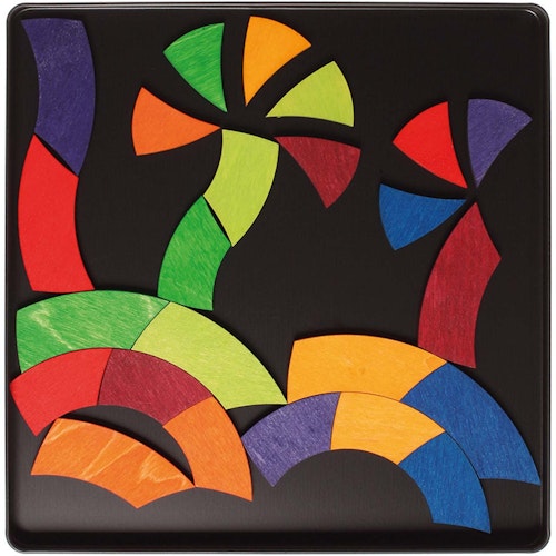 Magnetspiel Farbkreise Goethe Grimms (16 x 16 cm)