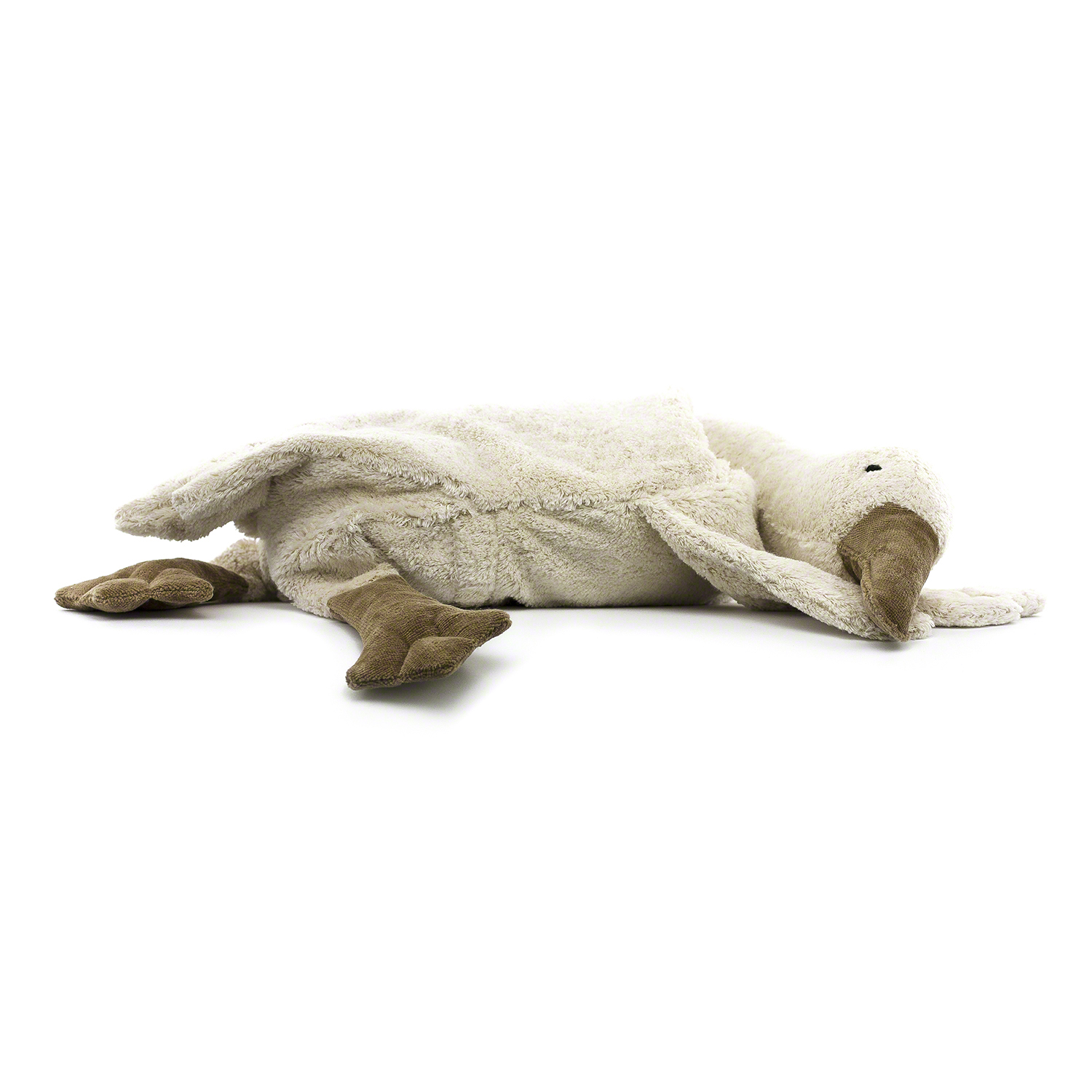 XL Kuscheltier & Wärmekissen Gans Dinkelspelz - 80 cm