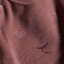 Vorschaubild Velour Pullover Tiermotiv