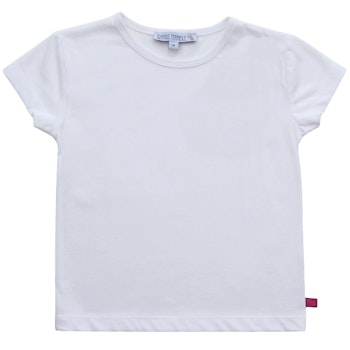 Kurzarm Shirt uni White
