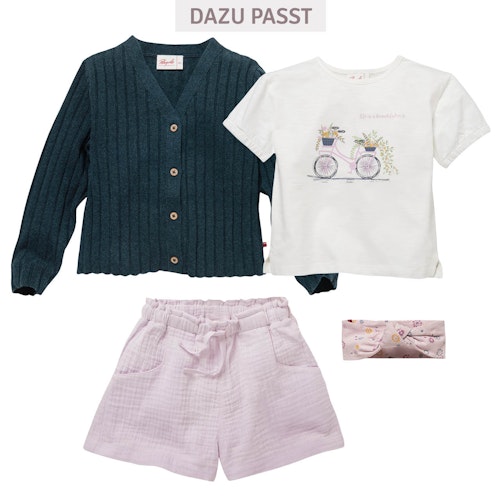 Lockere Musselin Shorts