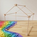 Vorschaubild Big Start Rainbow Holzbaukasten 84x132 cm