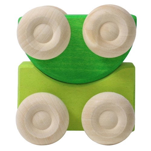 Stapelauto grün 2 Teile