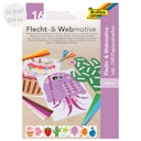 Vorschaubild Bastelset "Flecht- und Webmotive" DIN A4 - 16 Blatt