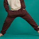 Vorschaubild Sweat Jogginghose Bündchen uni