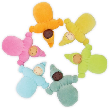 Pastell Taschenzwerge 6-Teilig