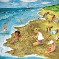 Folie Eentje van Margo - am Meer